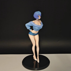 Ayanami Rei19cm Japanese Anime Girl Pvc Action Figure Toy Gk Game Statue Adult