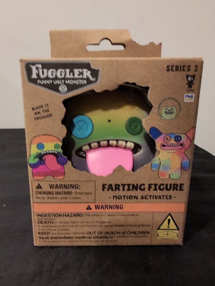 Spin Master Fuggler Funny Ugly Monster Farting Motion Activated Figure