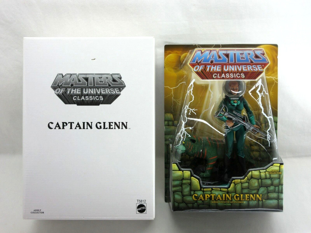 MOTUC,CAPTAIN GLENN,QUEEN,CRINGER,MASTERS OF UNIVERSE,CLASSICS,HE-MAN,Sealed,MOC