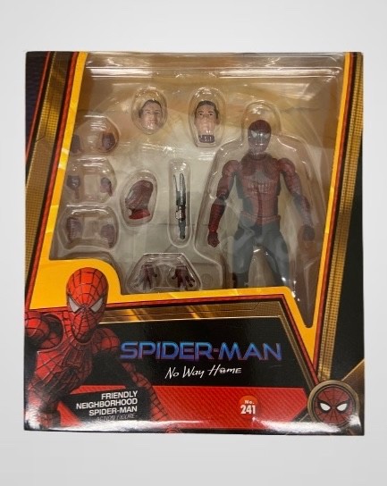 MAFEX No.241 Spider-Man: No Way Home Friendly Neighborhood Spider-Man Brand New