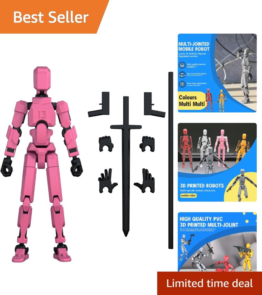 Customizable 6-Inch 3D Printed Titan 13 Action Figure – Fully Movable & Unique