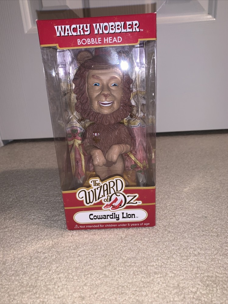 Funko Wizard of Oz: Cowardly Lion Wacky Wobbler New In Box Never Opened