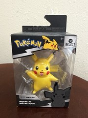 Jazwares 2023 Pokémon Select Series 1 Metallic Yellow Pikachu 3” Figure