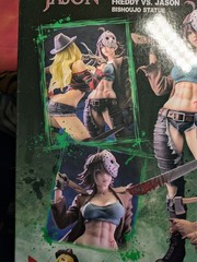KOTOBUKIYA Freddy Vs. Jason Voorhees 2nd Edition Bishoujo Statue Figure In Box