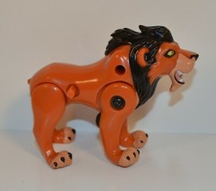 RARE 1994 Scar 4″ McDonald’s EUROPE Action Figure Disney Lion King