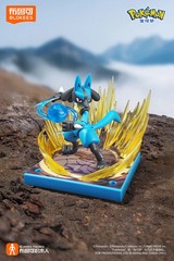 Blokees Pokémon Snorlax Lucario Nidoking Cinderace Scyther Anime Figure Toy