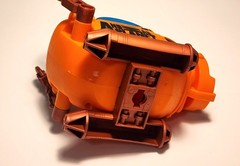 Animal Planet Deep Sea Diver Submarine Toy Chap Mei 2011 Mini Sub Orange Intact