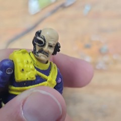 Action Figure Yellow Purple Black Boots Headgear Fully Jointed Plastic