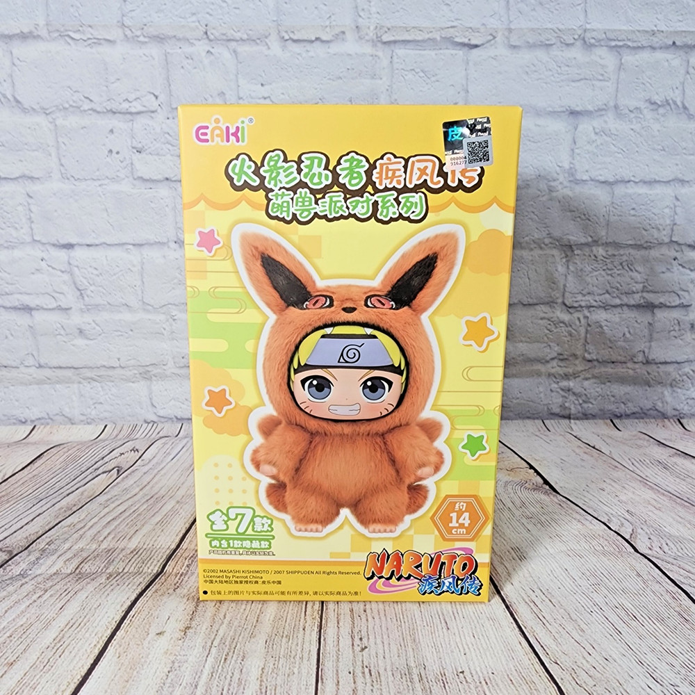 TOP TOY Labubu Naruto Beast Party Series Plush Blind Box RANDOM ORIGINAL