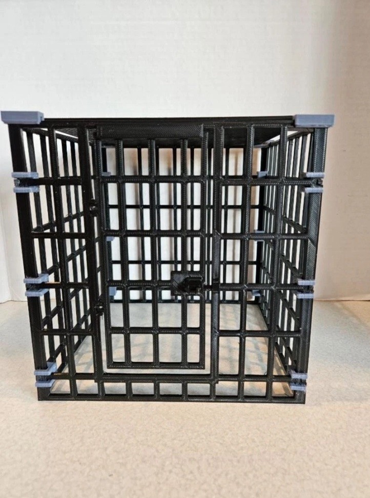 3d printed 1:12 Scale Jail Prison Cell Diorama Set for 6in Figures KIT!