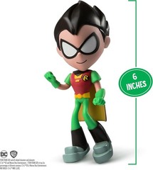 Teen Titans Go Twisty Titans Robin Flexible 6-Inch Figure Ages 4+ [DAMAGED BOX]
