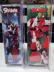 McFarlane 30 Years The Deviant: Rat City Spawn Platinum & Wave 8 Robot Wars 7″
