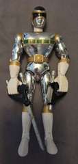 1998 Power Rangers In Space 8″ Red, Blue, Silver Astro Armor (READ DESCRIPTION)