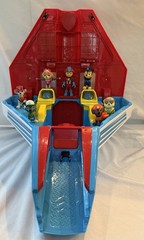PAW Patrol Super Paws 2-in-1 Mighty Pups Jet Command Center + 13 Figurines