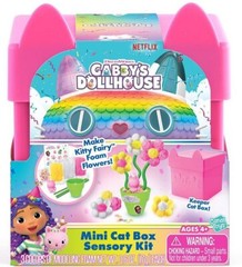 Dreamworks Mini Cat Box Make Kitty Fairy Foam Flowers Sensory Kit