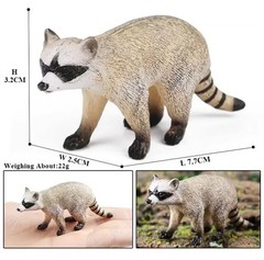 Standing Raccoon Animal Toy PVC Action Figure Kids Toys Party Gifts
