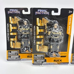 Final Faction Alpha Team 1 Kharn Action Figure Lot 7pc Elite Limited Edition NEW