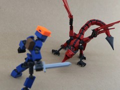 Customizable Dragon Figure 14″ Wingspan Fully Poseable Officially Licensed