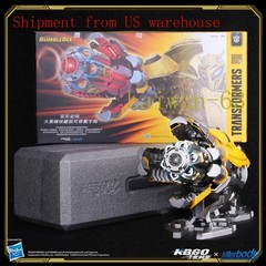 IN US ！！ Transformers Bumblebee Arm 1:1 Wearable Voice Control LED Light Hand