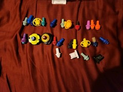 HUGE Beyblade X – Collection Lot – Takara Tomy & Hasbro Blades Ratchets Bits