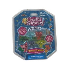 3 PK Brand New Crystal Surprise Babies Series 2 – Forest, Zoo & Water
