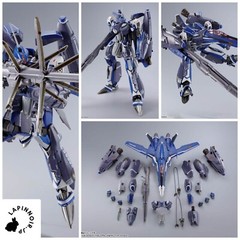 Macross Frontier VF-25G Super Messiah Valkyrie Michael Blanc Custom DX Chogokin