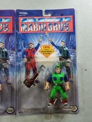 Vintage Sealed ’93 Ertl MARIO LUIGI Action Figure Lot SUPER MARIO BROS Nintendo