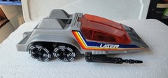 Vintage 1980s Laser Force Vehicle Lot Space Plane & Assault Vehicle Land Cruiser