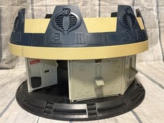 GI Joe Cobra Terror Drome 1986 Collectible Rare (Incomplete) Sold As Is Vintage