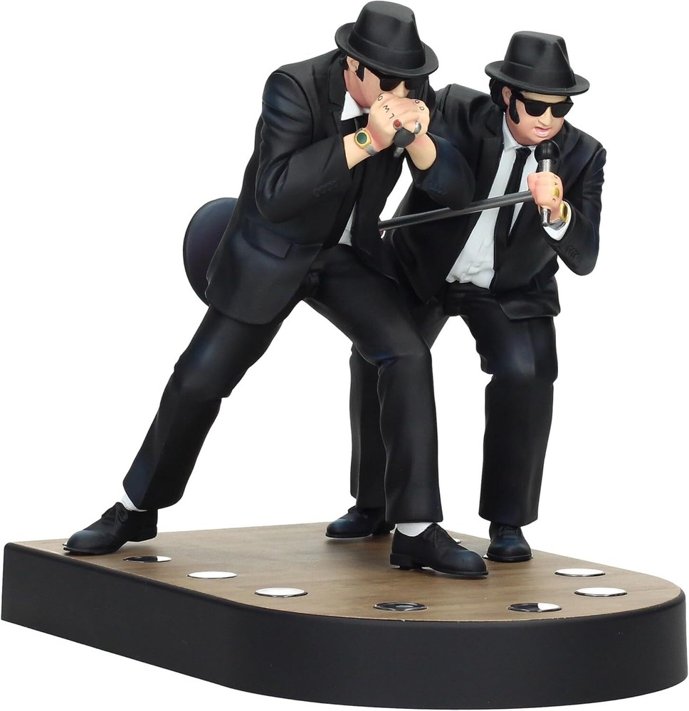 SD Toys The Blues Brothers Jake and Elwood Singing Figure 18 cm with Light