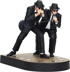 SD Toys The Blues Brothers Jake and Elwood Singing Figure 18 cm with Light