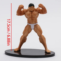 Baki Grappler Kaoru Hanayama Figure Anime Statue Collect Model Toy Fight Doll
