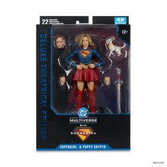 DC Multiverse Supergirl & Baby Krypto – 7″ Deluxe Theatrical Collectible