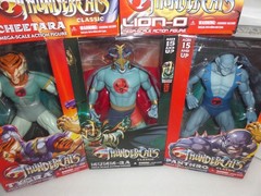 MEZCO THUNDERCATS MEGA SCALE 14 IN 5 FIGURES LION-O, PANTHRO, CHEETARA,TYGRA NEW