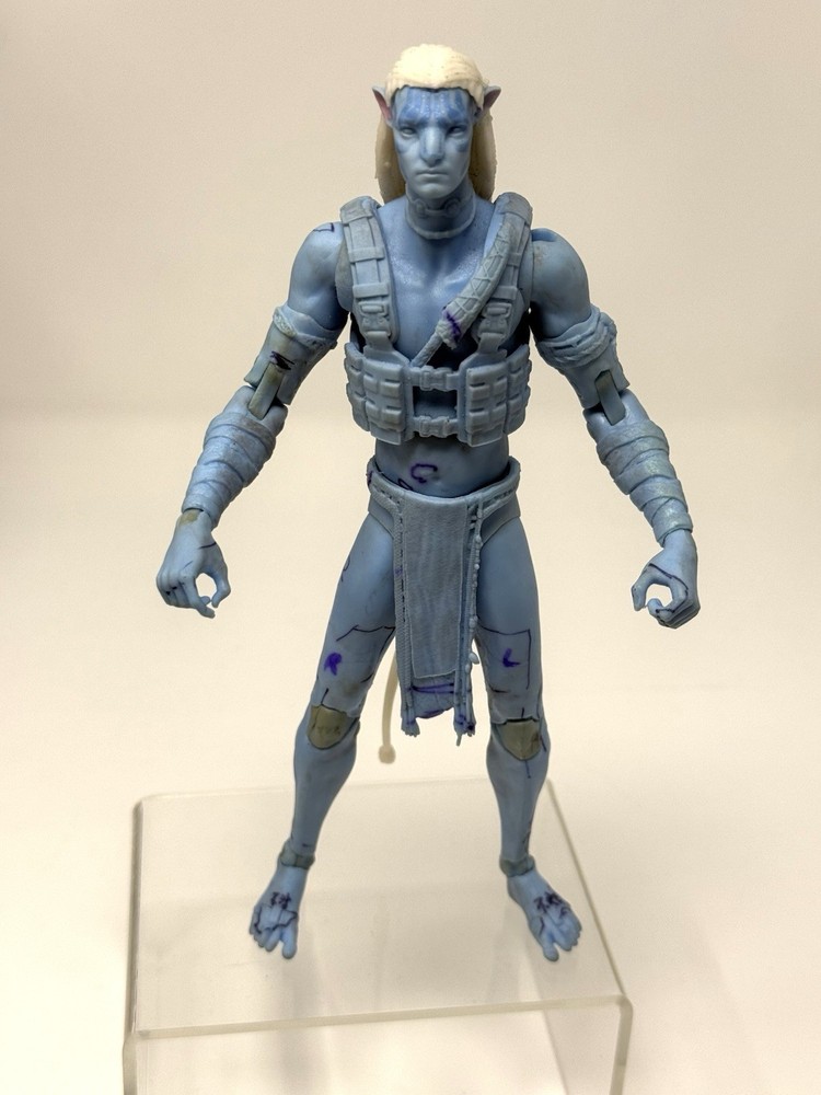 McFarlane Toys Avatar The Way of Water Jake Sully Reef Battle PROTOTYPE/TESTSHOT