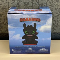 Culturefly DreamWorks Dragons Toothless Sitting Collectible Vinyl Figure NEW
