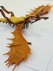 2010 DreamWorks How To Train Your Dragon – Monstrous Nightmare – Orange 13 inch