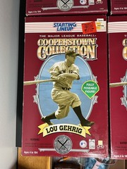 12” Starting Lineup Cooperstown Collection Lot BABE RUTH, CY YOUNG, & LOU GEHRIG