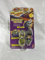 1993 Bluebird Toys Mighty Max Shrunken Heads Raptile and Brain Face