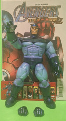 Marvel Legends CONTROLLER BAF COMPLETE + GREAT COMIC BOOK AVENGERS TECH-ON # 2
