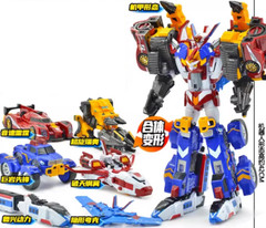Tobot V Galaxy Detectives 6In1 Master Ultimate Figure Transformer Robot Boy Toy