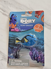 Disney Pixar Finding Dory Pencil Topper Eraser Puzzle 3D New Older Stock UU