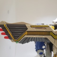 Bandai Mighty Morphin Power Rangers Deluxe Ninja Megazord WITH Falcon Zord 1995