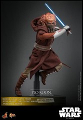 Hot Toys MMS785 Star Wars The Clone Wars Plo Koon 1/6 Scale 12″ Figure In Stock