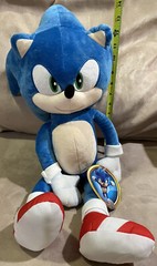 BRAND NEW! 2022 LARGE 22” Sonic The Hedgehog Movie 2 Plush Toy Factory NWT