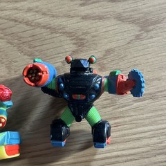 Galoob 1991 Trash Bag Bunch 2in Figures Plutor Trash Blaster Lot