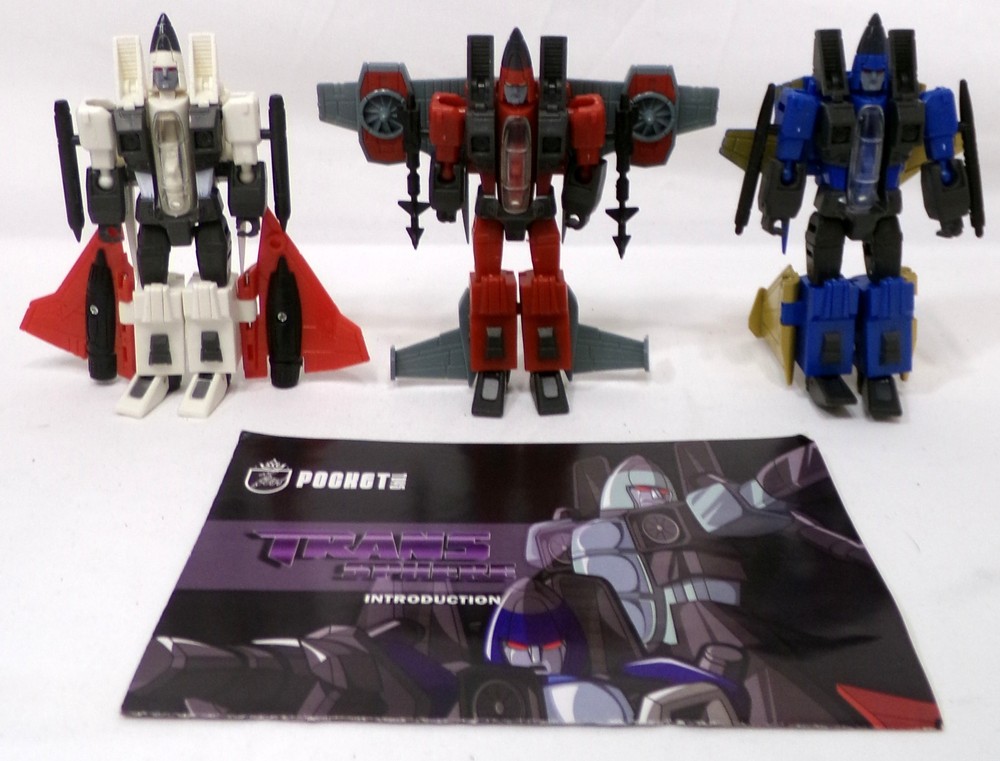 Pocket Toys Trans Sphere TS02 J-Soldier 3 in 1 Set 3rd Party Figures