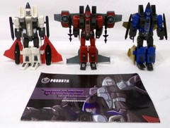 Pocket Toys Trans Sphere TS02 J-Soldier 3 in 1 Set 3rd Party Figures