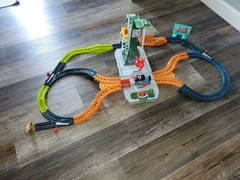 Thomas and Friends Talking Cranky Delivery Motorized Train Set