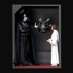 Death Star Station Stackers for 3.75″ & 6″ Figure Diorama (1:18 & 1:12 scales)